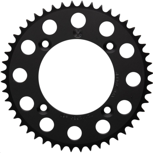 Moose Racing - Moose Racing Aluminum Rear Sprocket - Black - 48T - 1211-2536