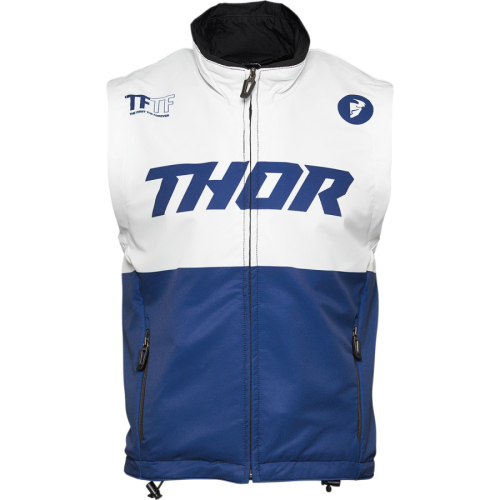 Thor - Thor Warm Up Vest - 2830-0542 - Navy/White - Large