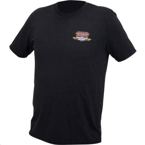 Drag Specialties - Drag Specialties 20 Fatbook Cover Bike Short Sleeve Shirt - 3030-19374 - Charcoal - Large