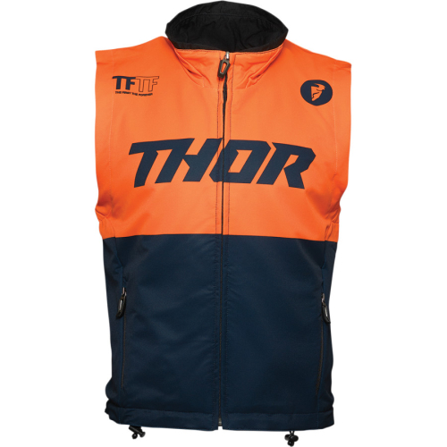 Thor - Thor Warm Up Vest - 2830-0551 - Midnight/Orange - 3XL