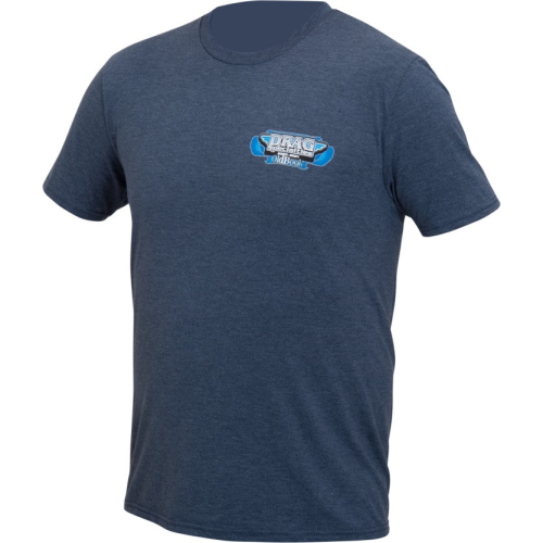 Drag Specialties - Drag Specialties 20-21 Oldbook Cover Bike Short Sleeve Shirt - 3030-19378 - Blue/Gray - Medium
