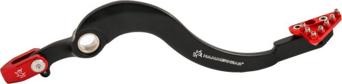 Hammerhead Designs - Hammerhead Designs Forged Aluminum Brake Pedal - Black/Red - 12-0109-21-10