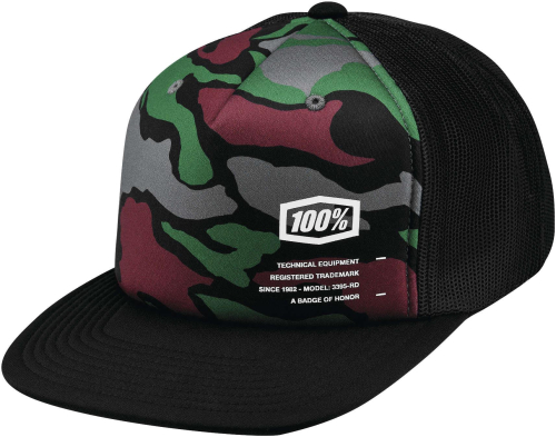 100% - 100% Trooper Hat - 20082-064-01 - Camo - OSFM