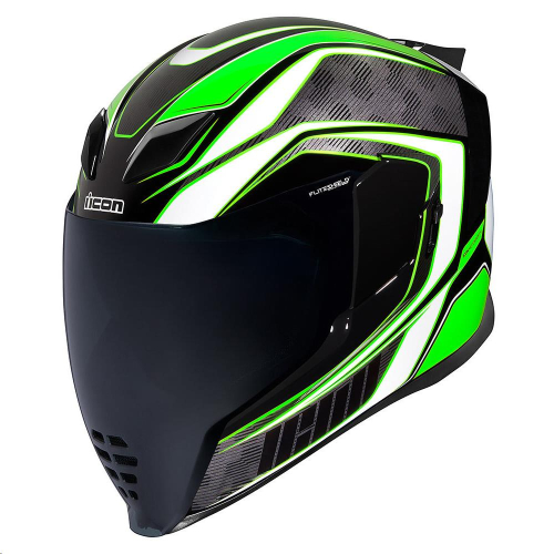 Icon - Icon Airflite Raceflite Helmet - 0101-13204 - Green - X-Small