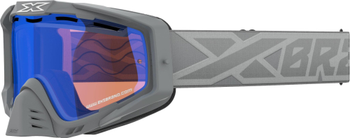 EKS Brand - EKS Brand EKS-S Cold Weather Goggles - 067-10908 - Gray/Silver - OSFM