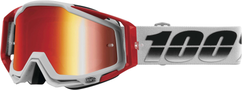 100% - 100% Racecraft Suez Goggles - 50110-385-02 - Suez/Gray/Black / Red Lens - OSFM