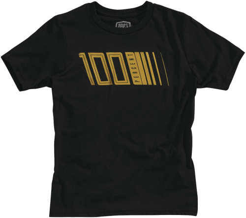 100% - 100% Pulse Youth T-Shirt - 34086-001-04 - Black - Small