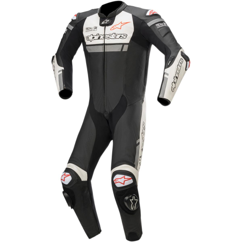 Alpinestars - Alpinestars Missile Ignition One-piece Leather Suit - 3150120-1231-46 - Black/White/Red - 46