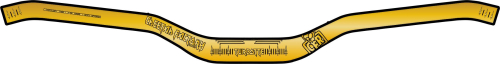 Cheetah Factory Racing - Cheetah Factory Racing 1-1/8in. Tapered Handlebars - Brett Turcotte - Gold - CFR-CD13.9