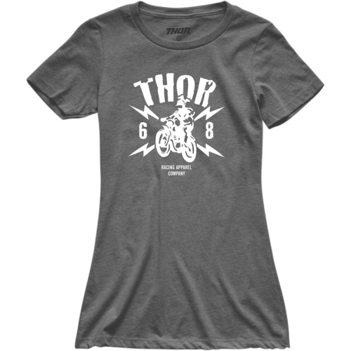 Thor - Thor Lightning Womens T-Shirt - 3031-3745 - Charcoal - X-Large