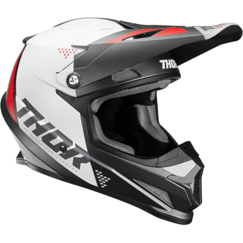 Thor - Thor Sector Blade Helmet - 0110-6265 - Charcoal/White - Small