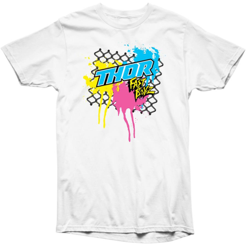 Thor - Thor Fast Boyz T-Shirt - 3030-18419 - White - Medium