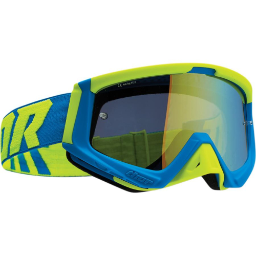 Thor - Thor Sniper Goggles - 2601-2714 - Blue/Flo Acid - OSFM