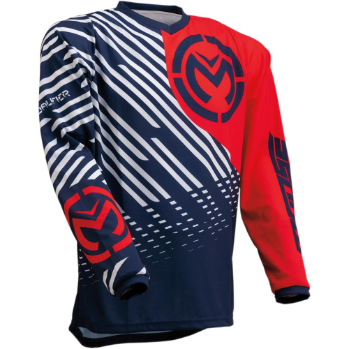 Moose Racing - Moose Racing Qualifier Jersey - 2910-5768 - Red/White/Blue - 4XL