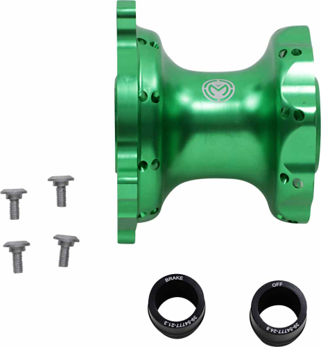 Moose Racing - Moose Racing MX1 Front Hub - Green - 0213-0833