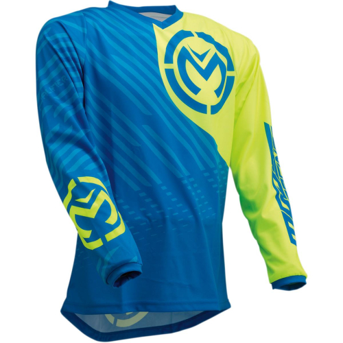 Moose Racing - Moose Racing Qualifier Jersey - 2910-5739 - Blue/Hi-Vis - Medium