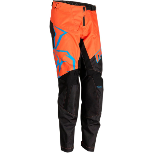 Moose Racing - Moose Racing Qualifier Youth Pants - 2903-1826 - Orange/Cyan - 18