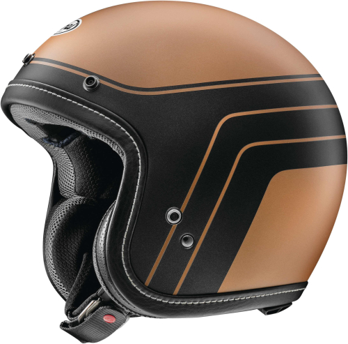 Arai Helmets - Arai Helmets Classic-V Groovy Helmet - 685311167842 - Tan Frost - Small