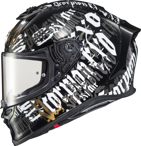 Scorpion - Scorpion EXO-R1 Air Blackletter Helmet - R1-2013 - Black - Small