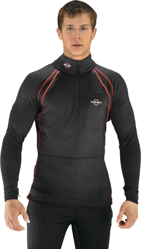 Warm & Safe - Warm & Safe Heat Layer Shirt - 31847010 - Black - X-Small