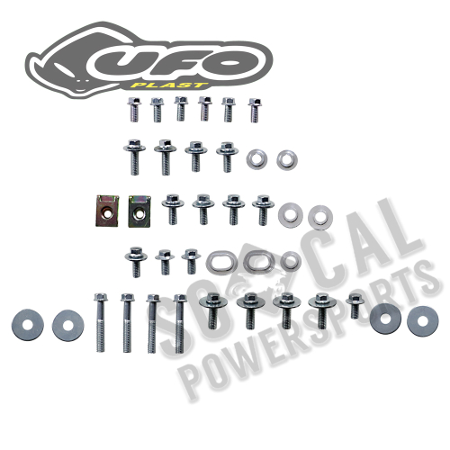 UFO Plastics - UFO Plastics Bodywork Bolt Kit - PL-YAM-301
