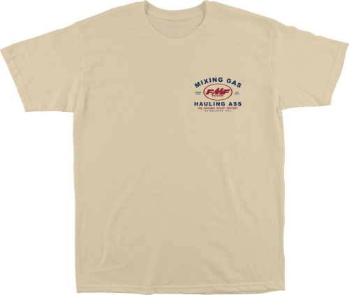 FMF Racing - FMF Racing Wheeler T-Shirt - HO9118900-NAT-2XL - Natural - 2XL