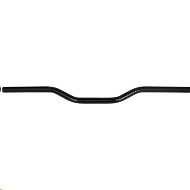 Biltwell Inc. - Biltwell Inc. 1in. Tracker Slotted Handlebar - Black Electroplated - 6007-2016
