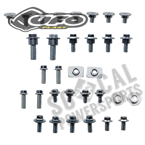 UFO Plastics - UFO Plastics Bodywork Bolt Kit - PL-HON-205
