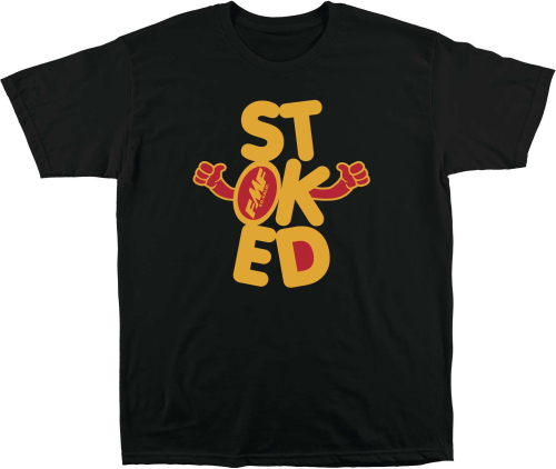 FMF Racing - FMF Racing Stoked T-Shirt - HO9118907-BLK-2XL - Black - 2XL