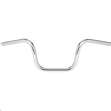 Biltwell Inc. - Biltwell Inc. 1in. Chump Slotted Handlebar - Chrome - 6005-1056