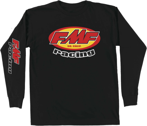 FMF Racing - FMF Racing Dirt Days Long Sleeve T-Shirt - HO9119900-BLK-LG - Black - Large