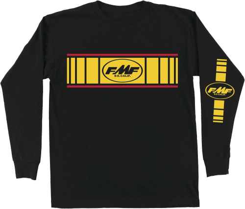 FMF Racing - FMF Racing High Point Long Sleeve T-Shirt - HO9119901-BLK-LG - Black - Large