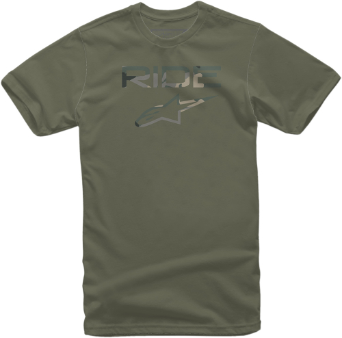 Alpinestars - Alpinestars Ride 2.0 Camo T-Shirt - 111972006690L - Military - Large