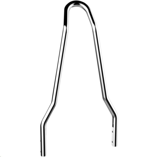 Khrome Werks - Khrome Werks Round Sissy Bars - 11.49h x 8.25w - Chrome - KW263618