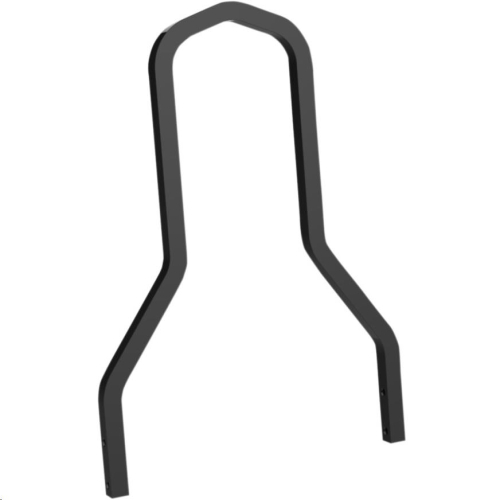 Khrome Werks - Khrome Werks Square Sissy Bars - 10.35h x 9.88w - Black - KW2810