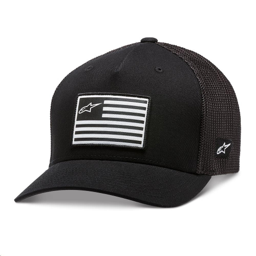 Alpinestars - Alpinestars Flag Hat - 1210-81100-10-LG/XL - Black - Lg-XL
