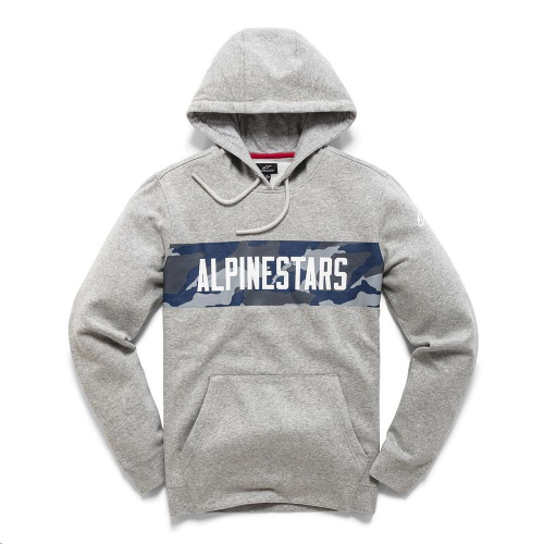 Alpinestars - Alpinestars Blast Pullover Hoodie - 1210-51400-1026-LG - Gray Heather - Large