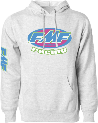 FMF Racing - FMF Racing Dirt Days Pullover Fleece Hoody - HO9121900-GRY-2XL - Gray - 2XL