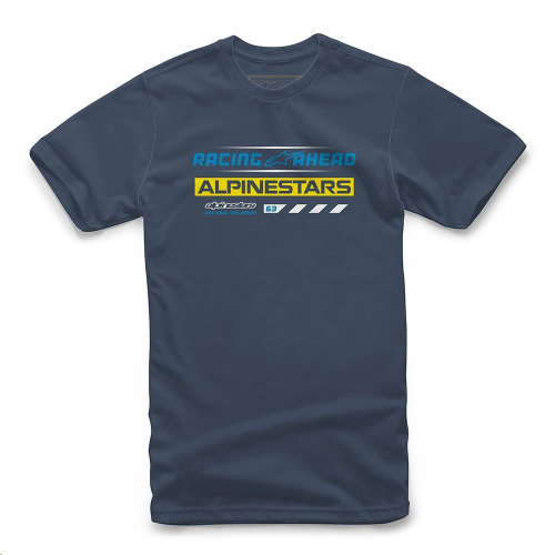 Alpinestars - Alpinestars World Tour T-Shirt - 12107200470L - Navy - Large