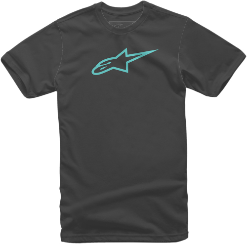 Alpinestars - Alpinestars Ageless T-Shirt - 1032720301076L - Black/Turquoise - Large