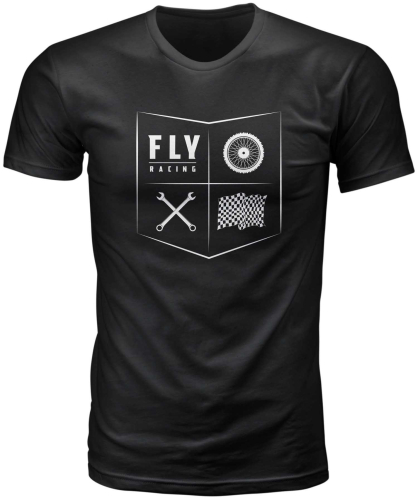 Fly Racing - Fly Racing Fly All Things Moto T-Shirt - 352-1210L - Black - Large