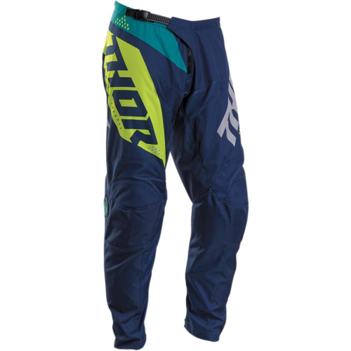 Thor - Thor Sector Blade Youth Pants - 2903-1791 - Navy/Acid - 28