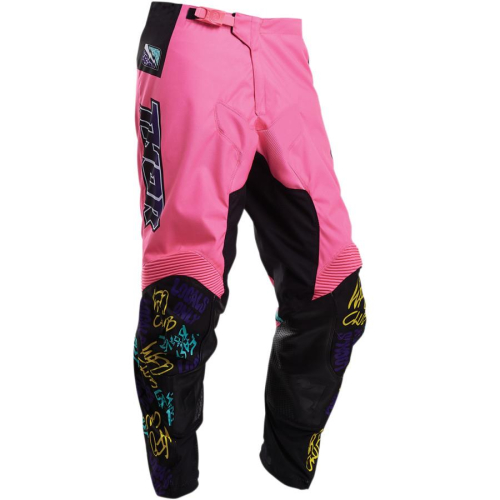 Thor - Thor Pulse Fast Boyz Youth Pants - 2903-1756 - Pink - 18