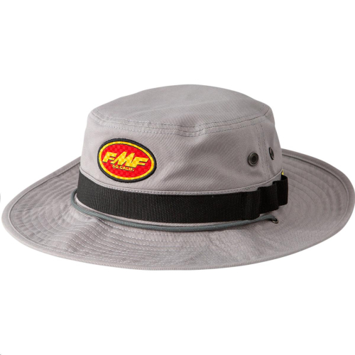 FMF Racing - FMF Racing Checkered Bucket Hat - SU20193900GRY - Gray - OSFA