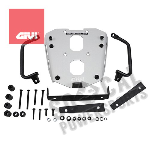 GIVI - GIVI Top Case Mounting Plate for Monokey HD Aluminium Top Cases - SRA3105