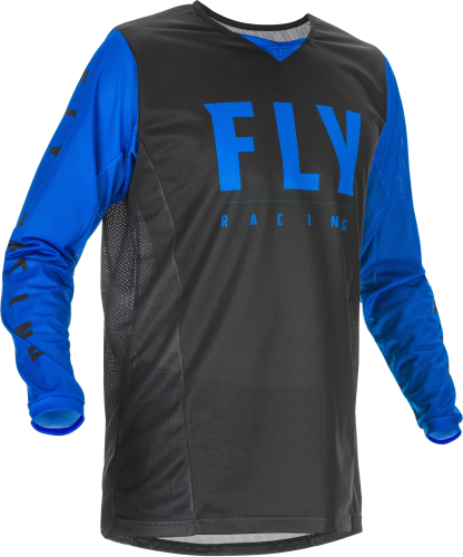 Fly Racing - Fly Racing Kinetic Mesh Youth Jersey - 374-310YL - Black/Blue - Large