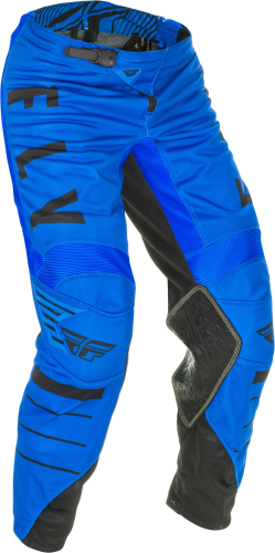Fly Racing - Fly Racing Kinetic Mesh Pants - 374-32028 - Black/Blue - 28