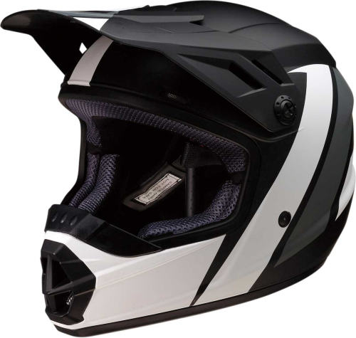 Z1R - Z1R Rise Evac Youth Helmet - 0111-1326 - Matte Black/White/Gray - Small