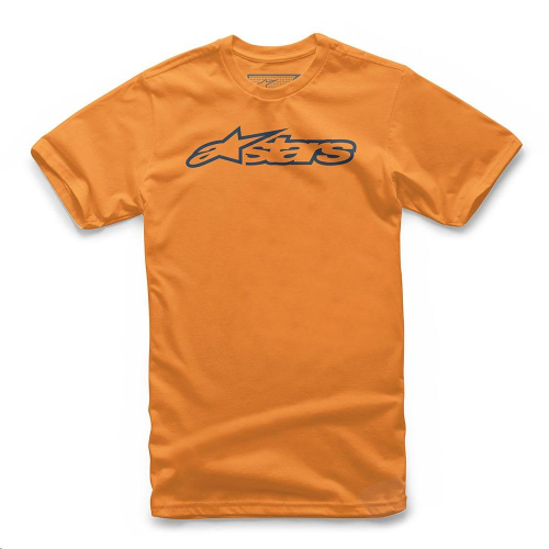 Alpinestars - Alpinestars Blaze Youth T-Shirt - 3038720004070S - Orange/Navy - Small
