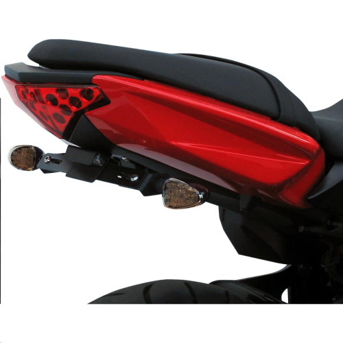 Targa - Targa Tail Kit with LED Turn Signals - Black/Clear - 22-470LED-L